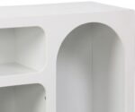 Μπουφές Emersi pakoworld με ράφια mdf σε λευκή απόχρωση 164x34x76εκ - Image 4