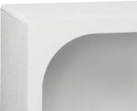 Μπουφές Emersi pakoworld με ράφια mdf σε λευκή απόχρωση 164x34x76εκ - Image 5