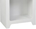 Βιβλιοθήκη Emersi pakoworld mdf σε λευκή απόχρωση 48x35x180εκ - Image 6
