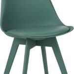 Καρέκλα Gaston I pakoworld PP-PU σε μέντα απόχρωση 48.5x53.5x81.5εκ