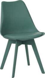 Καρέκλα Gaston I pakoworld PP-PU σε μέντα απόχρωση 48.5x53.5x81.5εκ