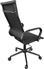 Καρέκλα γραφείου διευθυντή Valter pakoworld pu μαύρο 55.5x58x108εκ - Image 2