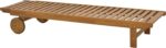 Ξαπλώστρα Weylar pakoworld ξύλο ακακίας φυσικό 60x193x30εκ - Image 2