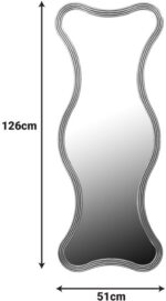 Καθρέπτης Boulen Inart μέταλλο σε χρυσή απόχρωση 51x2x126εκ - Image 2