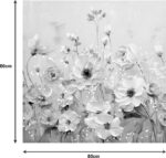 Πίνακας σε καμβά Rozy I Inart 80x3x80εκ - Image 2
