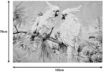 Πίνακας σε καμβά Parote Inart 100x3x70εκ - Image 2