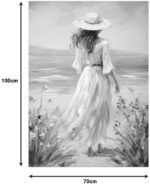 Πίνακας σε καμβά Avra Inart 60x3x90εκ - Image 2