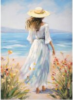 Πίνακας σε καμβά Avra Inart 60x3x90εκ