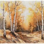 Πίνακας σε καμβά Fortree Inart 120x3x60εκ