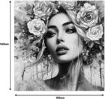 Πίνακας σε καμβά Prima Ι Inart 100x3x100εκ - Image 2