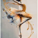 Πίνακας σε καμβά Dancito 3D Inart 70x2.5x100εκ