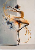 Πίνακας σε καμβά Dancito 3D Inart 70x2.5x100εκ