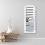 Καθρέπτης Maraya pakoworld λευκό PP 46x3.2x110εκ - Image 2