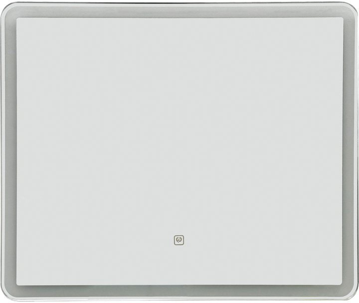 298-000052 Καθρέπτης Led Quadrou pakoworld pp-αλουμίνιο 60x3x50εκ - Image 1