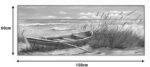 Πίνακας σε καμβά Barcu Inart με πλαίσιο 150x3.5x60εκ - Image 2
