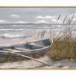 Πίνακας σε καμβά Barcu Inart με πλαίσιο 150x3.5x60εκ