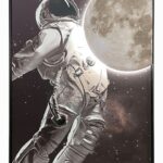Πίνακας σε καμβά Mallo Ι 3D Inart με πλαίσιο 70x3.5x100εκ