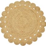 Χαλί Voni Inart φυσικό γιούτα Φ150x1εκ
