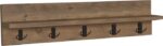 Κρεμάστρα τοίχου Esform pakoworld oak μελαμίνης 80x11x18εκ