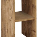 Κομοδίνο Deseo pakoworld σε oak απόχρωση 30x30x60εκ
