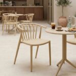 Πολυθρόνα Zelma pakoworld pp σε ανοιχτή απόχρωση cappuccino 55x53x73εκ - Image 2