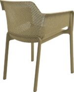 Πολυθρόνα Oviez pakoworld pp σε cappuccino απόχρωση 59x58x79εκ - Image 2