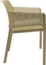 Πολυθρόνα Oviez pakoworld pp σε cappuccino απόχρωση 59x58x79εκ - Image 3