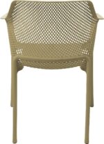 Πολυθρόνα Oviez pakoworld pp σε cappuccino απόχρωση 59x58x79εκ - Image 5