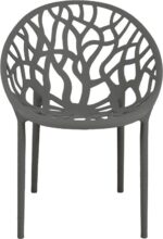 Πολυθρόνα Daren pakoworld pp σε ανθρακί απόχρωση 59x60x79,5εκ - Image 5