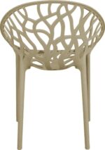 Πολυθρόνα Daren pakoworld pp σε cappuccino απόχρωση 59x60x79,5εκ - Image 6
