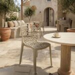 Καρέκλα στοιβαζόμενη Hush pakoworld pp σε cappuccino απόχρωση 41x53x80.5εκ - Image 2