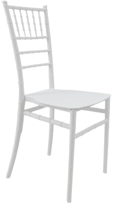 326-000049 Καρέκλα Tiffany Ι pakoworld pp σε λευκή απόχρωση 38.5x46.5x87εκ - Image 1