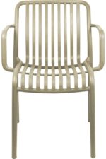 Πολυθρόνα Zoi pakoworld pp cappuccino 54x57.5x79εκ - Image 4