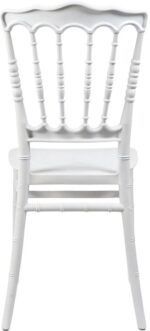 Καρέκλα Napoleon pakoworld pp λευκή 38,5x46,5x89εκ - Image 5