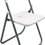 Καρέκλα catering-συνεδρίου πτυσσόμενη Edison pakoworld λευκό 38x49x73εκ