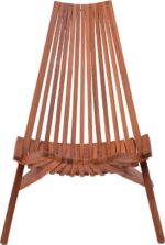 Πολυθρόνα Phoenox pakoworld πτυσσόμενη φυσικό teak ξύλο 65x90x87εκ - Image 6