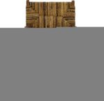 Πολυθρόνα Refane pakoworld φυσικό teak ξύλο-ψάθα 55x60x85εκ - Image 5