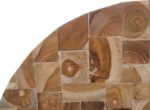 Διακοσμητικό τοίχου Sorendine pakoworld φυσικό ξύλο Φ60x4εκ - Image 2