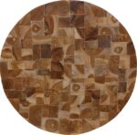 Διακοσμητικό τοίχου Sorendine pakoworld φυσικό ξύλο Φ60x4εκ