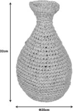Βάζο Sannery I Inart sisal σε φυσική απόχρωση Φ20x32εκ - Image 2