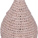 Βάζο Sannery I Inart sisal σε φυσική απόχρωση Φ20x32εκ