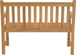 Καναπές Nat pakoworld teak ξύλο σε φυσική απόχρωση 120x57x96εκ - Image 5