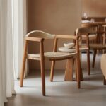 Πολυθρόνα Ganny pakoworld teak ξύλο και pe σχοινί σε φυσική απόχρωση 61x58x71εκ - Image 2