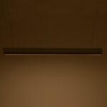 Φωτιστικό οροφής Rafmole pakoworld Led λευκό μέταλλο-ξύλο 120x7.5εκ - Image 2