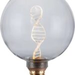 Λαμπτήρας LED RN-DNA G125 Bulb pakoworld 3.5W E27 220-240V clear