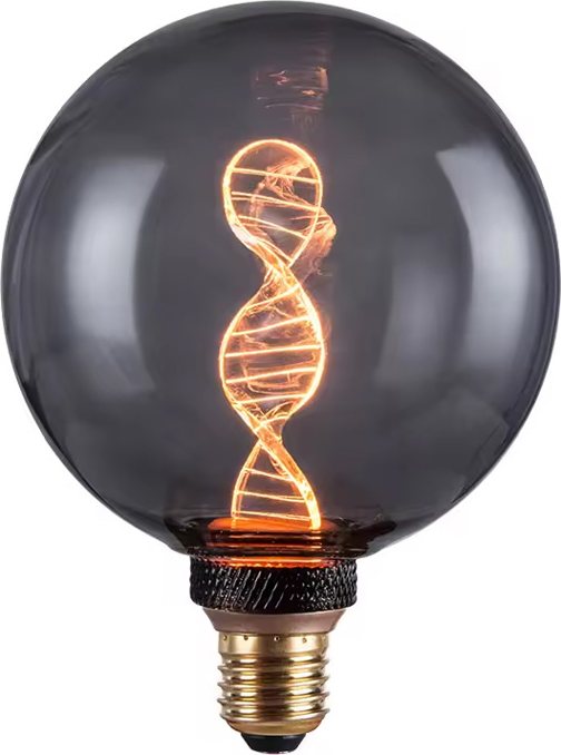 342-000067 Λαμπτήρας LED RN-DNA G125 Bulb pakoworld 3.5W E27 220-240V smoke γκρι - Image 1