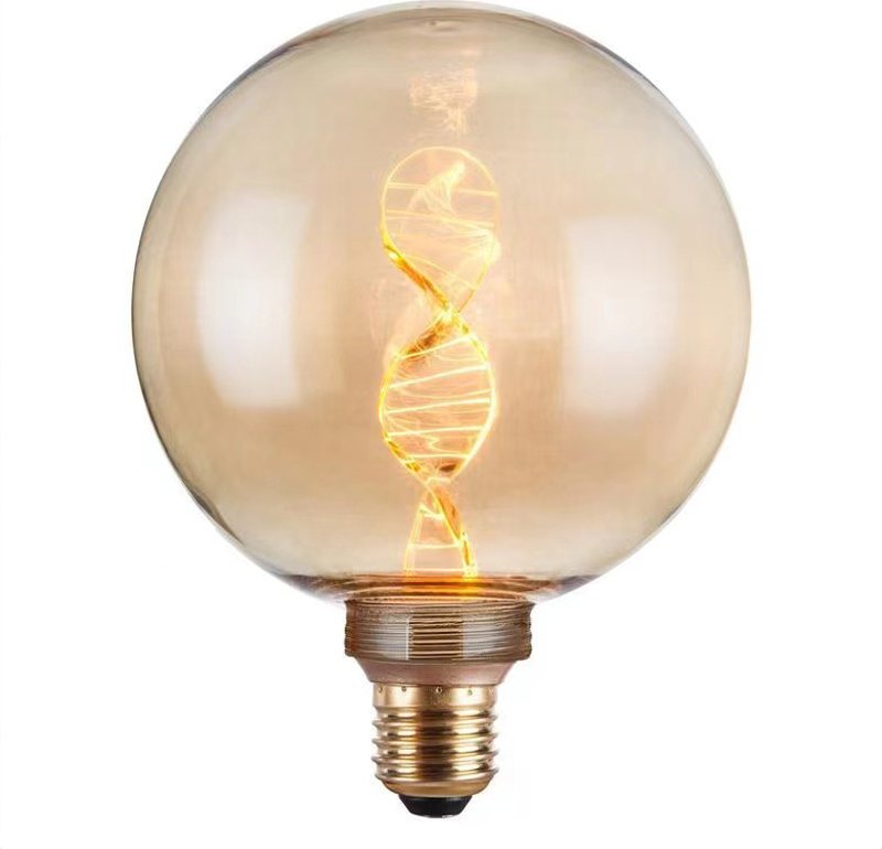 342-000068 Λαμπτήρας LED RN-DNA G125 Bulb pakoworld 3.5W E27 220-240V amber - Image 1