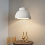 Φωτιστικό οροφής led Jenila pakoworld E27 ps λευκό Φ30x20εκ - Image 2