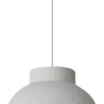 Φωτιστικό οροφής led Jenila pakoworld E27 ps λευκό Φ30x20εκ