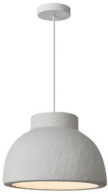 342-000096 Φωτιστικό οροφής led Jenila pakoworld E27 ps λευκό Φ30x20εκ - Image 1
